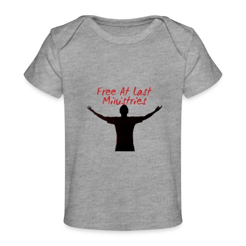 Free At Last Ministries Logo - Baby Organic T-Shirt