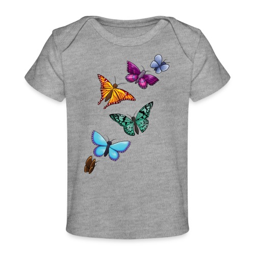 butterfly tattoo designs - Baby Organic T-Shirt