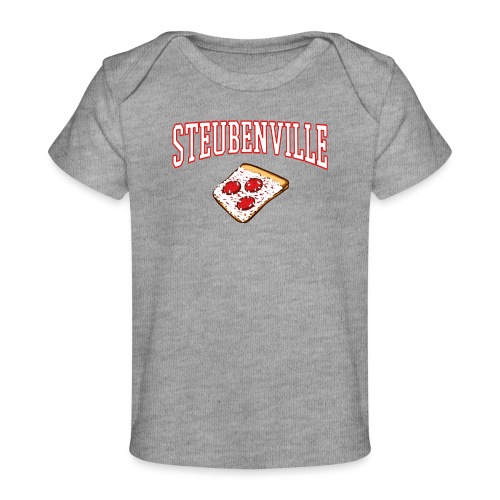 Steubenville Pizza - Wordmark - Baby Organic T-Shirt