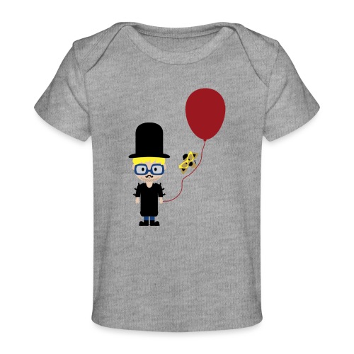 A Boy, His Dog and a Red Balloon - Baby Organic T-Shirt