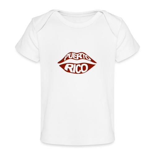 Puerto Rico Lips - Baby Organic T-Shirt