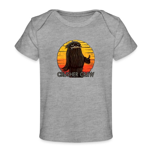 Crusher Crew Cryptid Sunset - Baby Organic T-Shirt