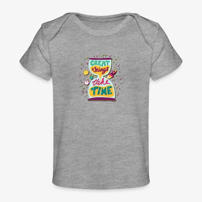 Great Things Take Time Motivational Quote