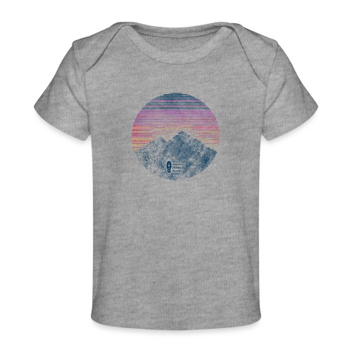 Mountain Sunset - Baby Organic T-Shirt