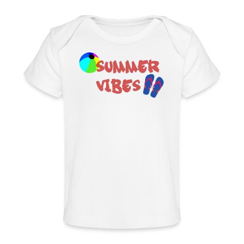 Summer Vibes - Baby Organic T-Shirt