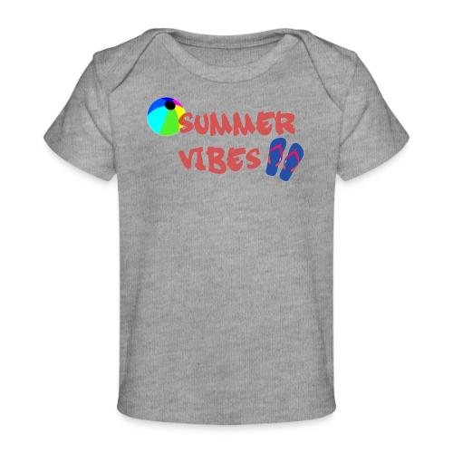 Summer Vibes - Baby Organic T-Shirt