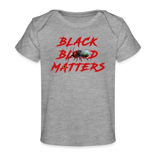 Black Blood Matters FT Our Universe Within Logo - Baby Organic T-Shirt