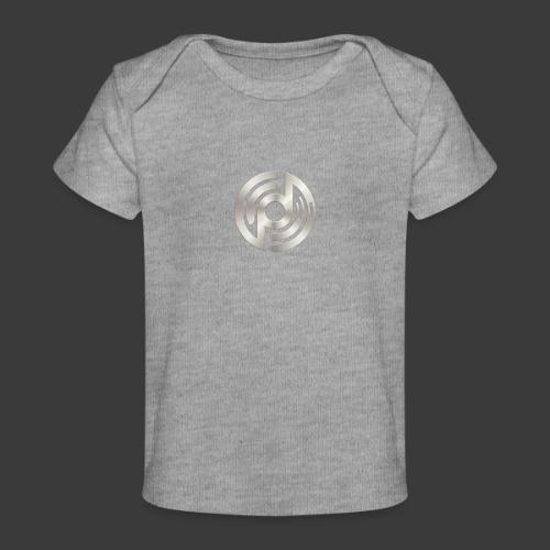 Open Musicians Collective Chrome Logo - Baby Organic T-Shirt