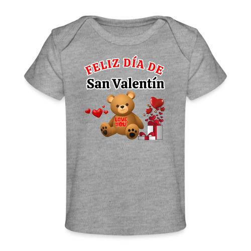 Valentine's Day Celebration Bears Love Hearts. - Baby Organic T-Shirt