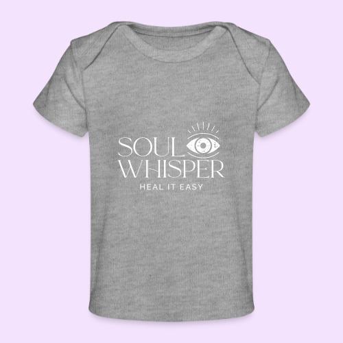 Soul Whisper - White Design - Baby Organic T-Shirt