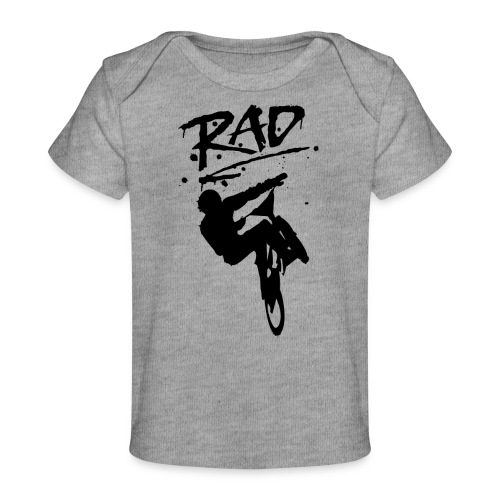RAD BMX Bike Graffiti 80s Movie Radical Shirts - Baby Organic T-Shirt