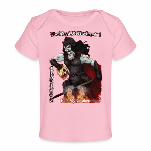 Vlad The Impaler CloseUp Flamed - Baby Organic T-Shirt