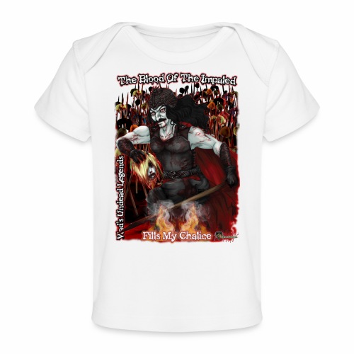 Vlad The Impaler CloseUp With Impaled - Baby Organic T-Shirt