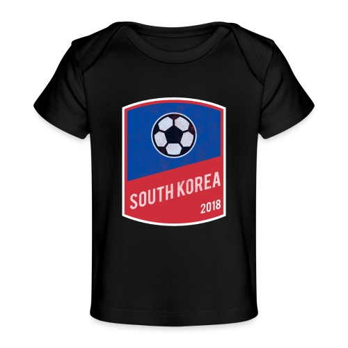 South Korea Team - World Cup - Russia 2018 - Baby Organic T-Shirt