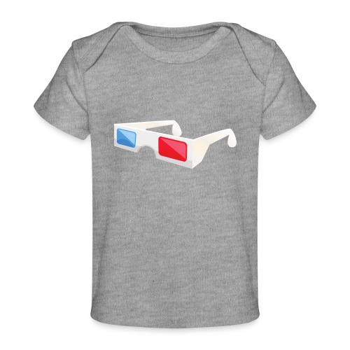3D glasses - Baby Organic T-Shirt