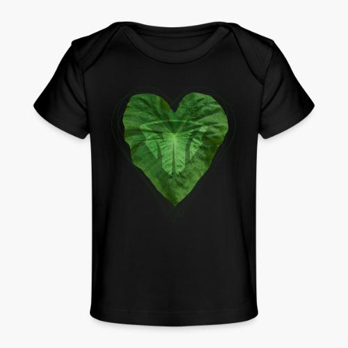 Taro Heart Leaf - Baby Organic T-Shirt