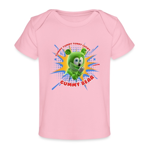 Funny Lucky Gummy Bear - Baby Organic T-Shirt