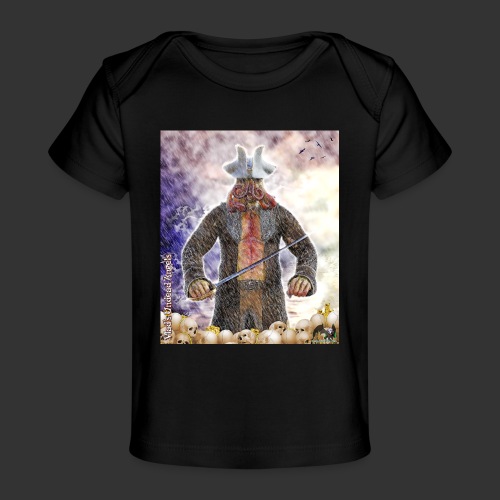 Undead Angels Pirate Captain Kutulu F002B - Baby Organic T-Shirt