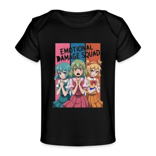 Emotional Damage Squad – Funny Anime Schoolgirl - Baby Organic T-Shirt