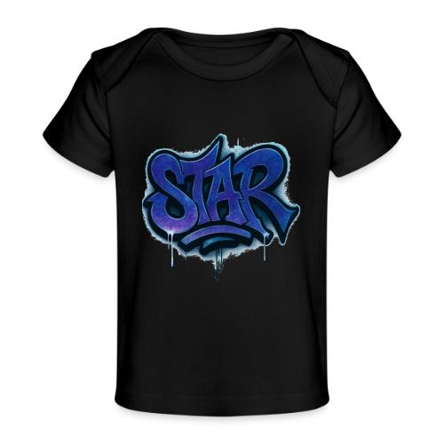 Cosmic STAR Graffiti Tag Tee - Baby Organic T-Shirt