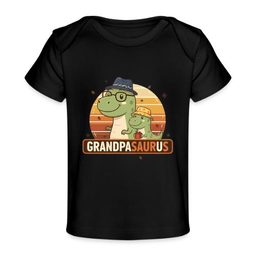 GrandpaSaurus Sunset Duo - Baby Organic T-Shirt
