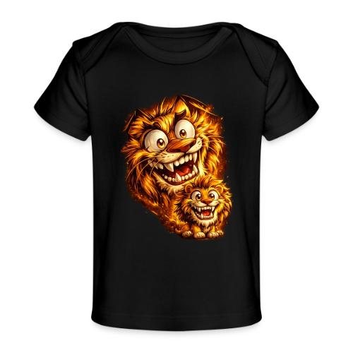 Crazy Double Lion Streetwear - Baby Organic T-Shirt