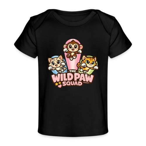 Wild Paw Squad Cute Animal Friends - Baby Organic T-Shirt