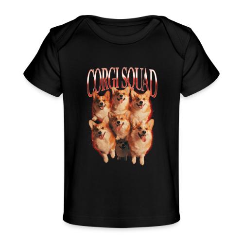 Corgi Squad Funny Dog Lover Vintage Shirt - Baby Organic T-Shirt