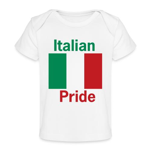 Italian Pride Flag - Baby Organic T-Shirt