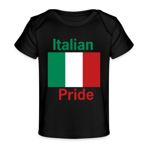 Italian Pride Flag - Baby Organic T-Shirt