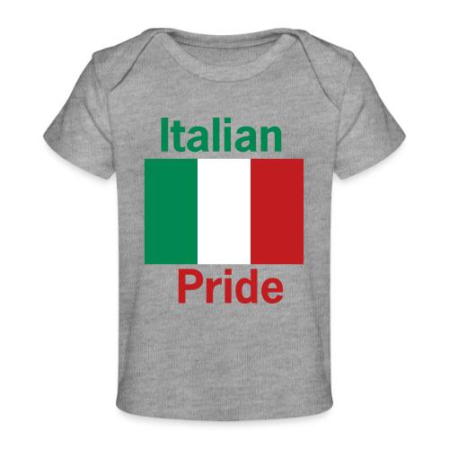 Italian Pride Flag - Baby Organic T-Shirt