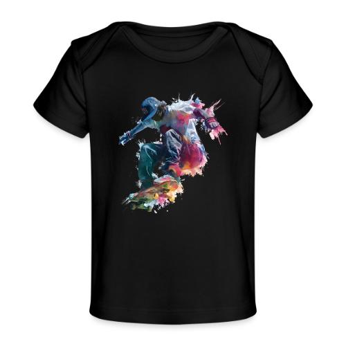 Skateboarding: Ride the Colors - Baby Organic T-Shirt
