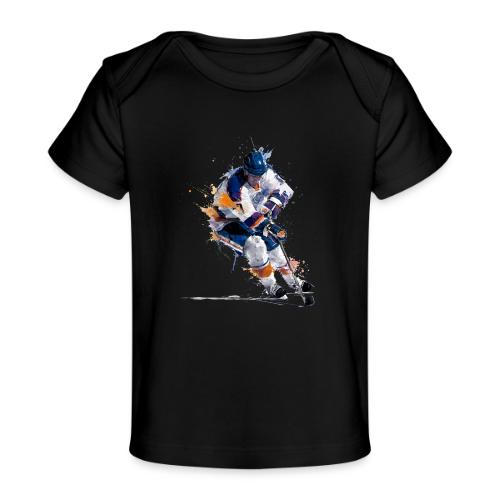 Hockey: Icy Streaks - Baby Organic T-Shirt
