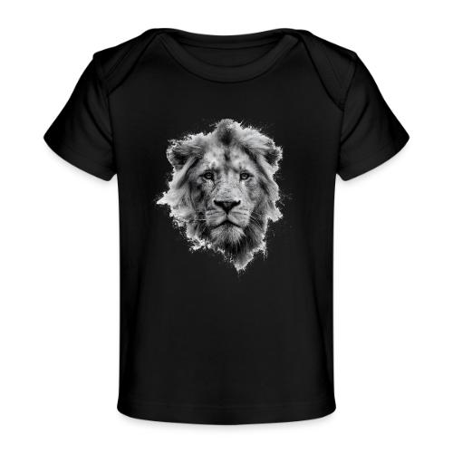 Lion: Monochrome King - Baby Organic T-Shirt