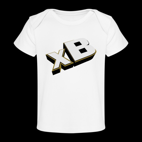 xB Logo (Gold) - Baby Organic T-Shirt