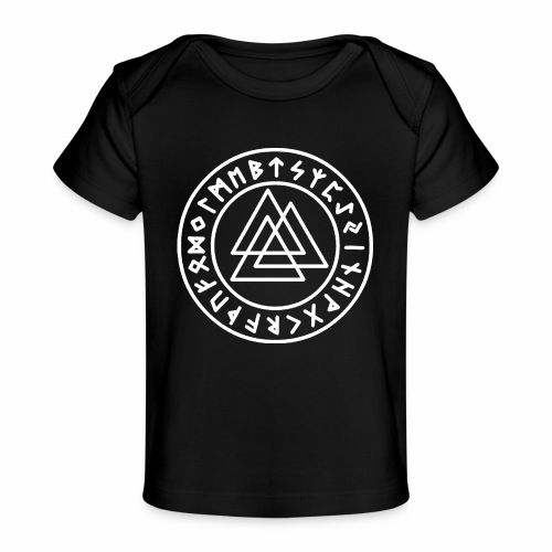 Viking Rune Valknut Wotansknot Gift Ideas - Baby Organic T-Shirt