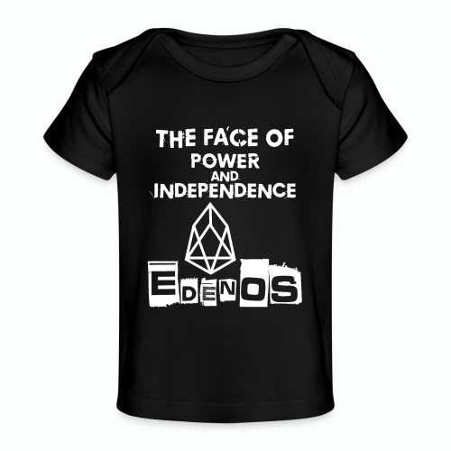 TSHIRT THE FACE OF POWER N INDEPENDENCE - Baby Organic T-Shirt