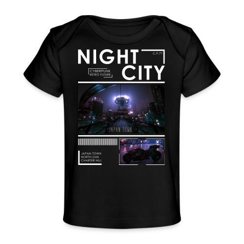 Night City Japan Town - Baby Organic T-Shirt