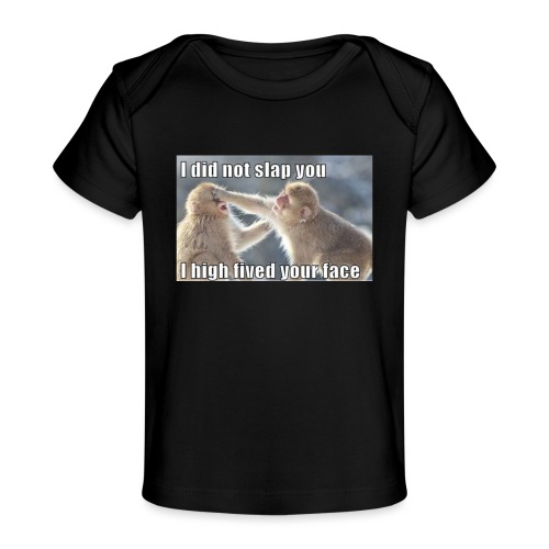 funny animal memes shirt - Baby Organic T-Shirt