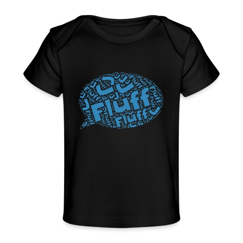 Fluff J Logo - Baby Organic T-Shirt