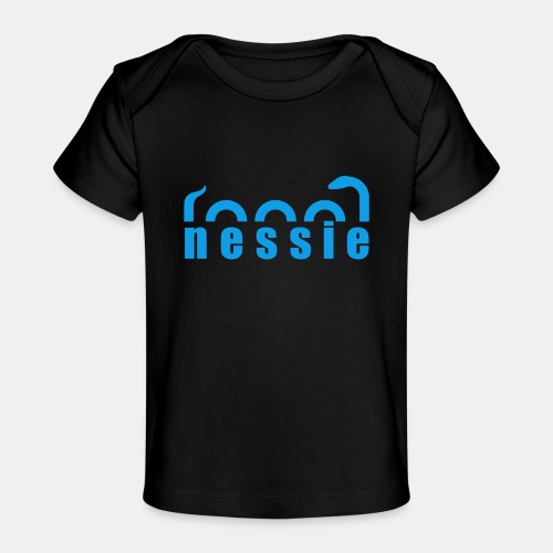 Nessie Lake Monster Fun Loch Ness Design - Baby Organic T-Shirt