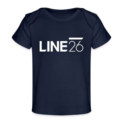 Line26 Logo (Light Version) - Baby Organic T-Shirt