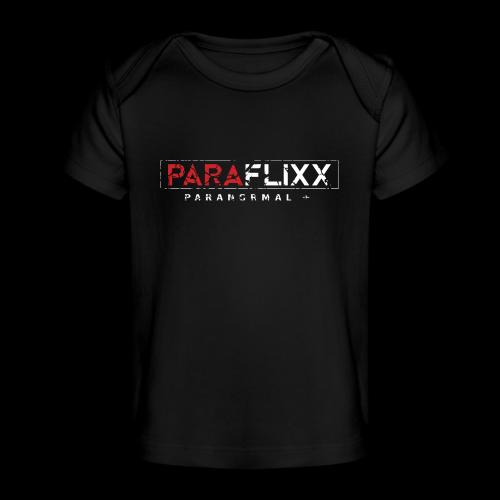 PARAFlixx White Grunge - Baby Organic T-Shirt