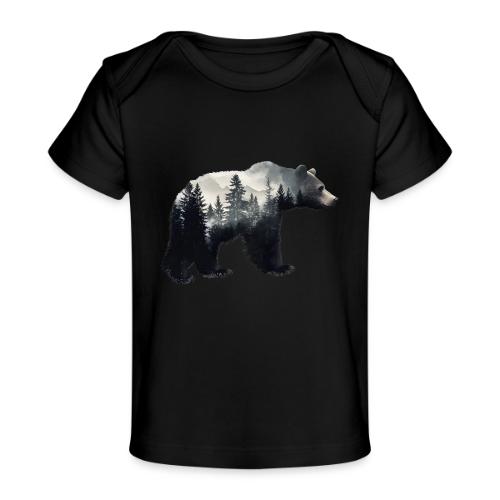 Forest Within the Bear - Baby Organic T-Shirt