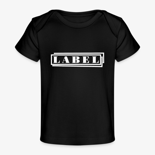 LABEL FuturismWhite - Baby Organic T-Shirt