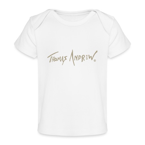 Thomas Andrew Signature_d - Baby Organic T-Shirt