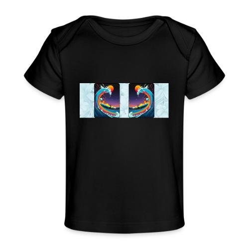 Sunshine Surfing - Baby Organic T-Shirt