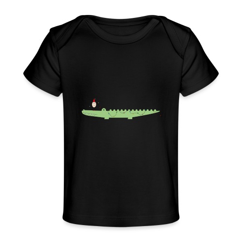 Croc & Egg Christmas - Baby Organic T-Shirt