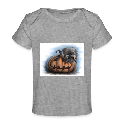 Halloween Owl - Baby Organic T-Shirt