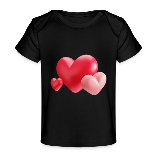 Red Heart - Baby Organic T-Shirt